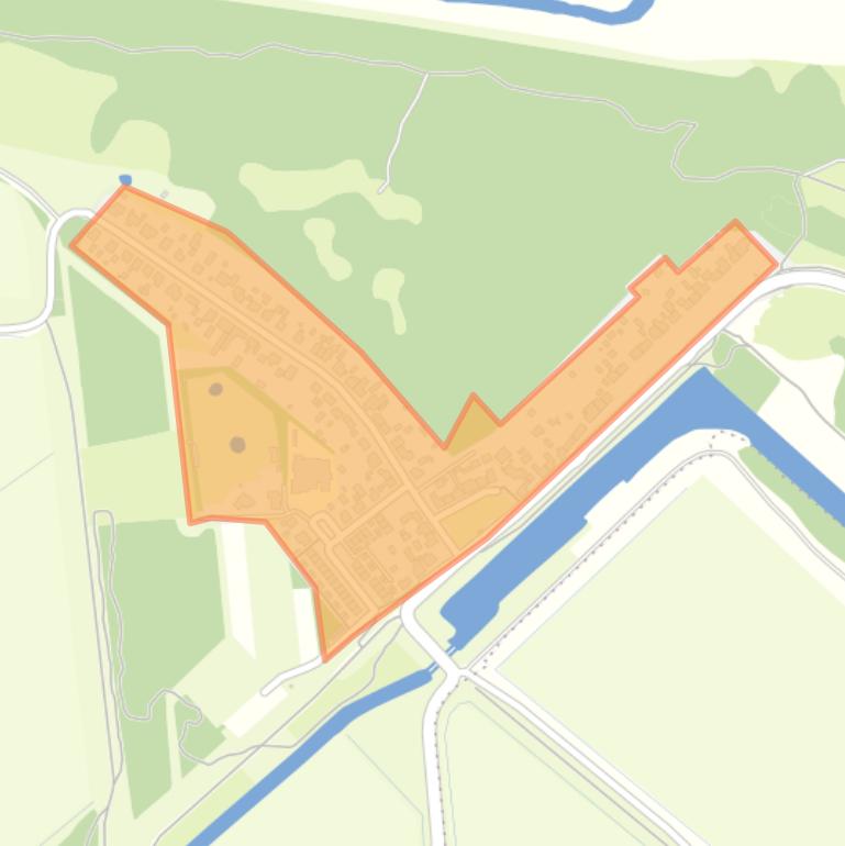 Kaart van de buurt Goedereede havenhoofd.