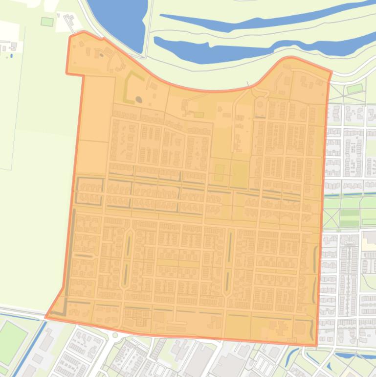 Kaart van de buurt Goilberdingen West.