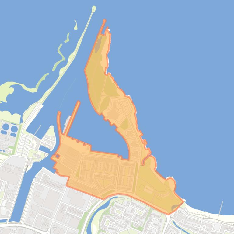 Kaart van de buurt Gooierhoofd.