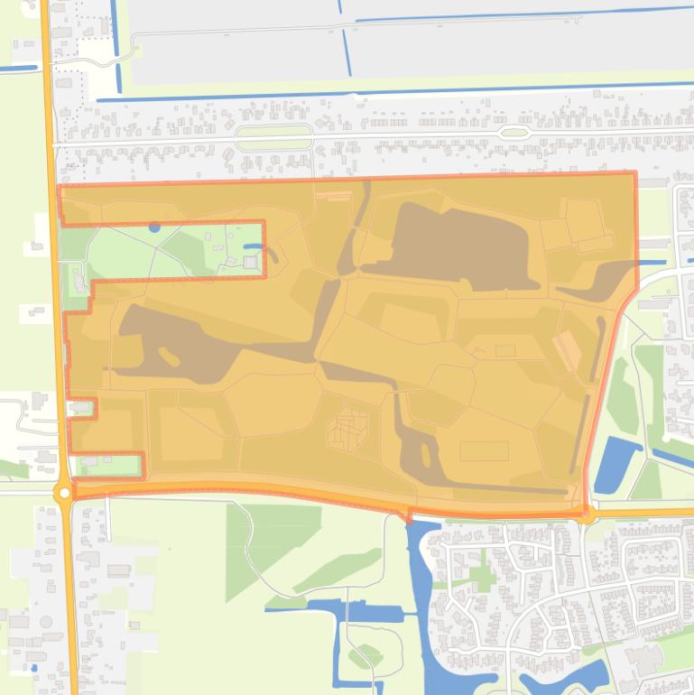 Kaart van de buurt Gorechtpark.