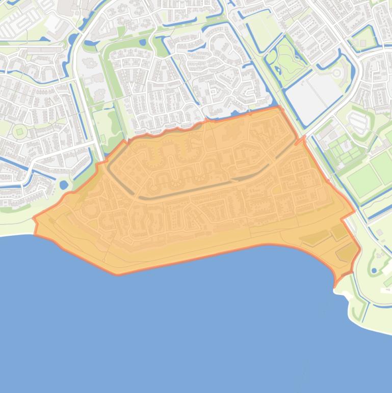 Kaart van de buurt Gorsingen Hoeck.