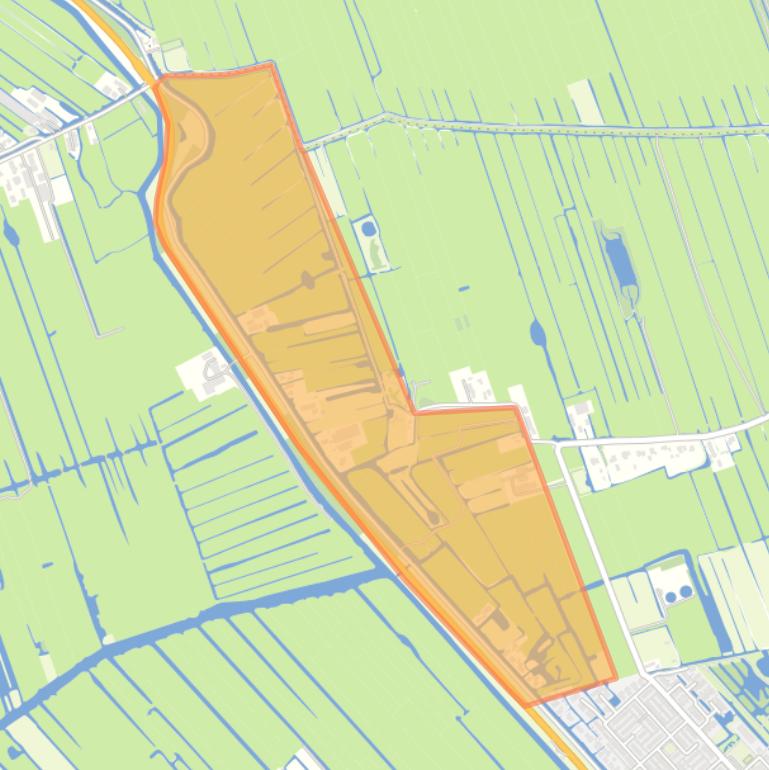 Kaart van de buurt Goudseweg.