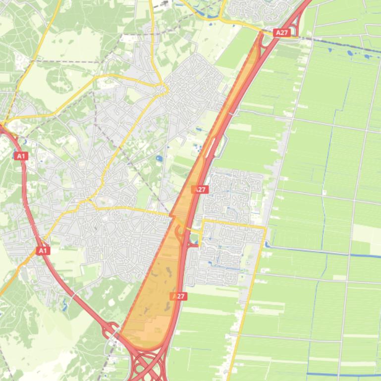 Kaart van de buurt Goyergracht.