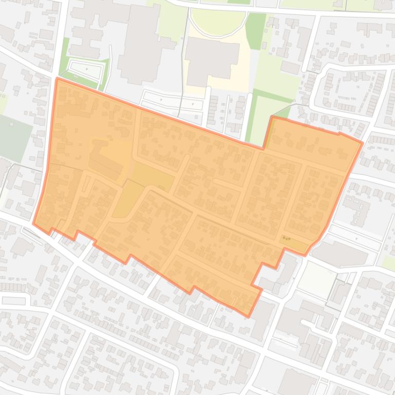 Kaart van de buurt Graaf Wernerstraat.