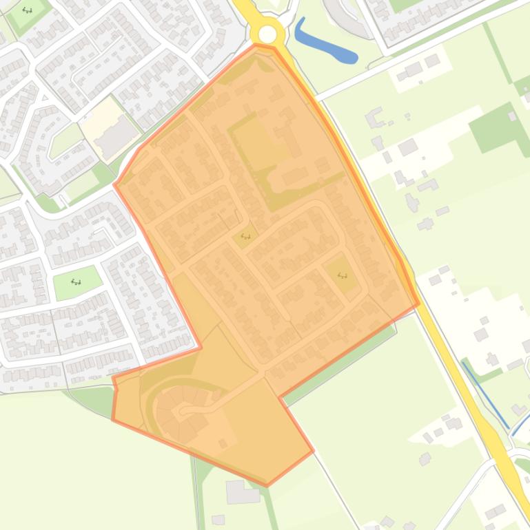 Kaart van de Graanbuurt.