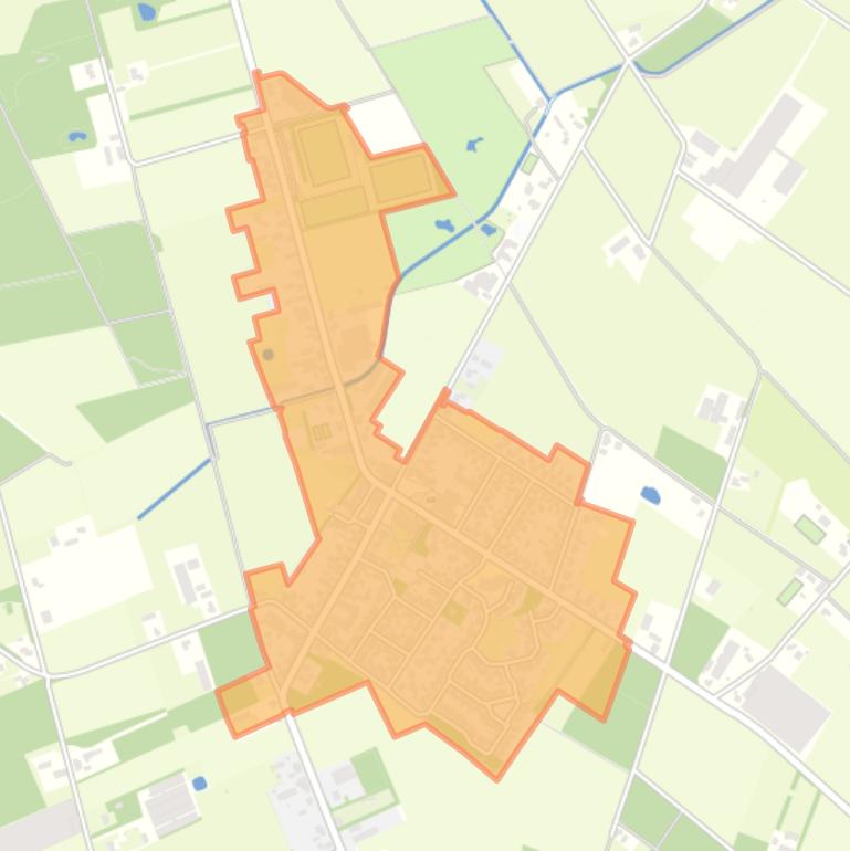 Kaart van de buurt Grashoek-centrum.