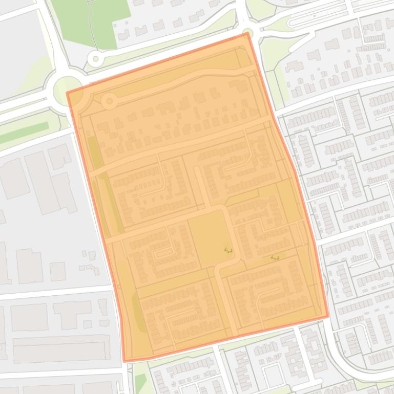 Kaart van de buurt Grauwe Polder 2.