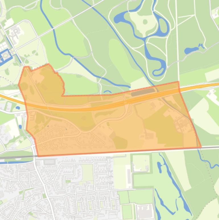 Kaart van de buurt Greekerinckskamp.