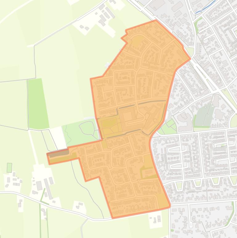 Kaart van de buurt Grevekeur.