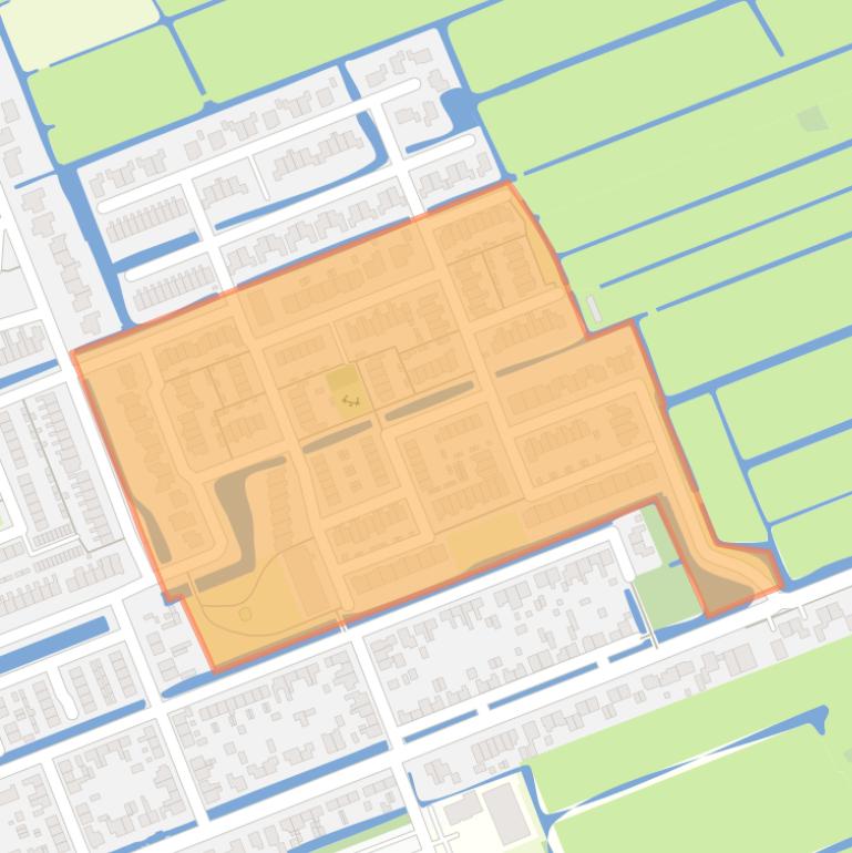 Kaart van de buurt Groenlust.