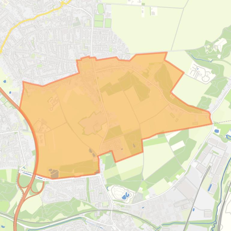 Kaart van de buurt Groenstraat.