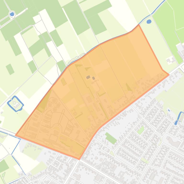 Kaart van de buurt Groenstraat.