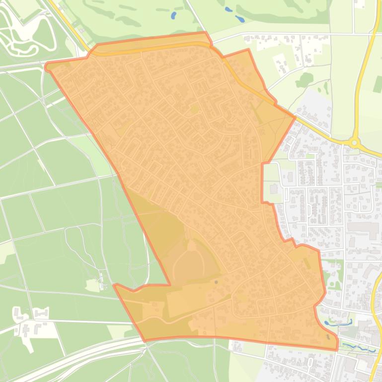 Kaart van de buurt Groesbeek Stekkenberg.