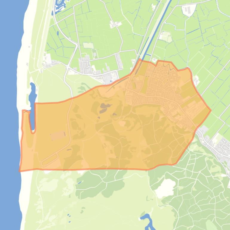 Kaart van de buurt Groet met Hargen.