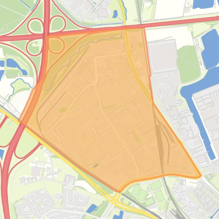 Kaart van de buurt Groot Boller.