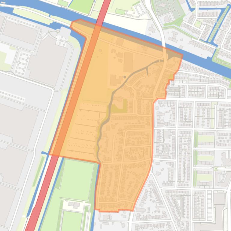 Kaart van de buurt Grunerie.