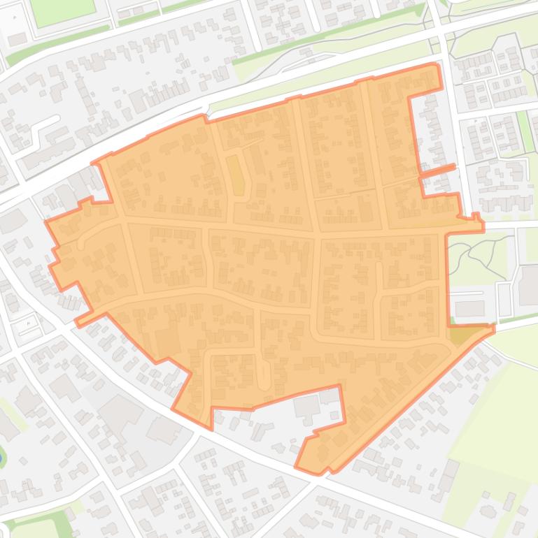 Kaart van de buurt Haarkamp.