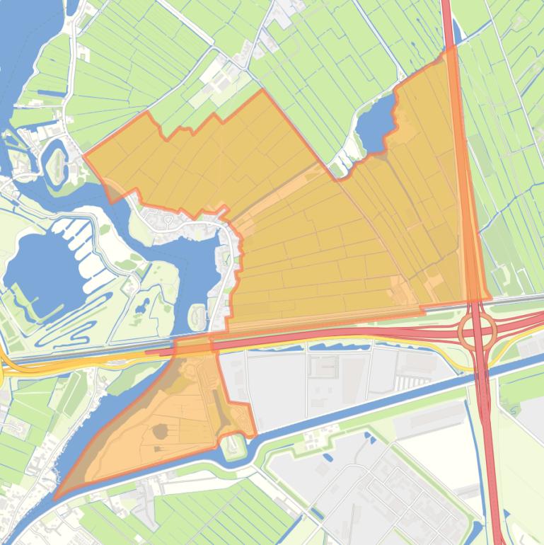 Kaart van de buurt Haarlemmerliede Omgeving.