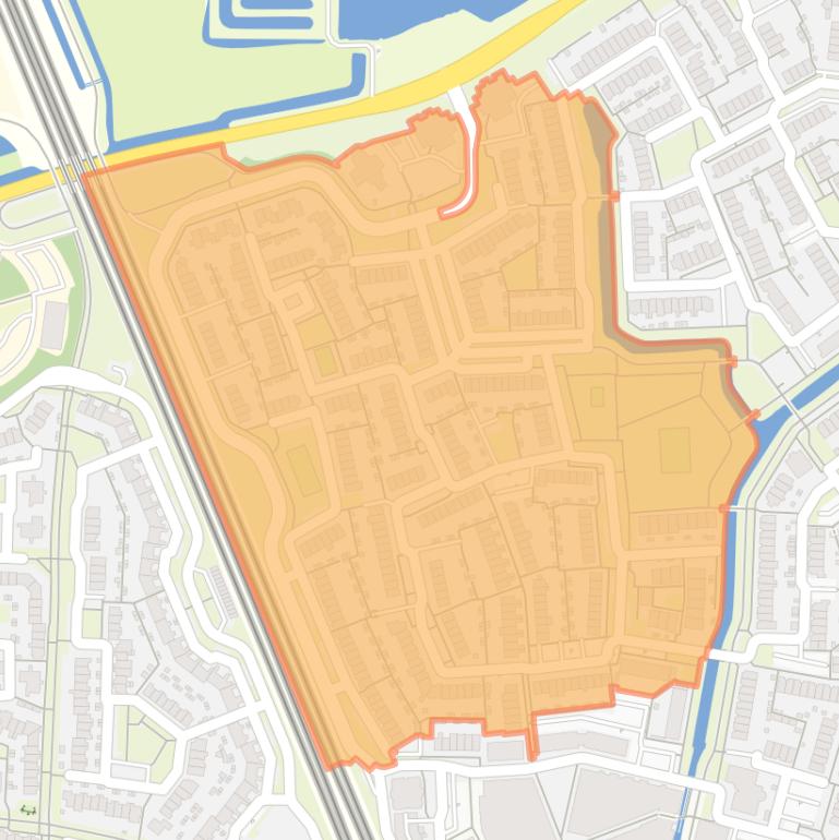 Kaart van de buurt Hagen.