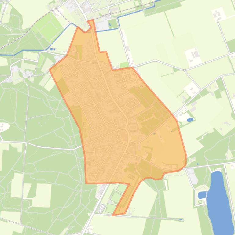 Kaart van de buurt Handel.