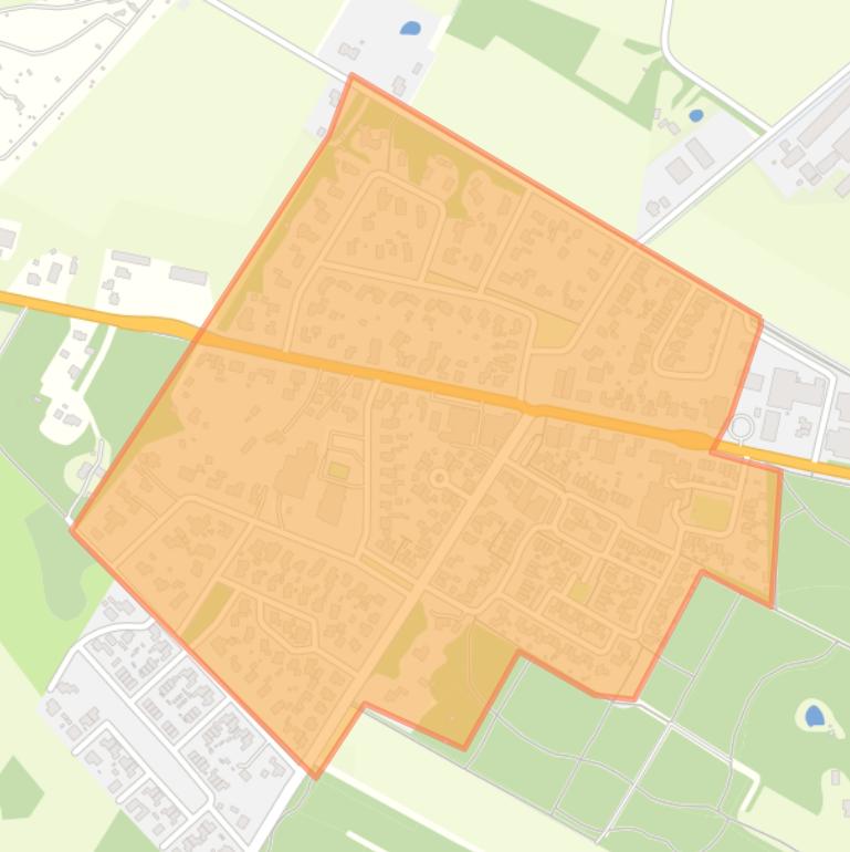 Kaart van de buurt Harfsen.