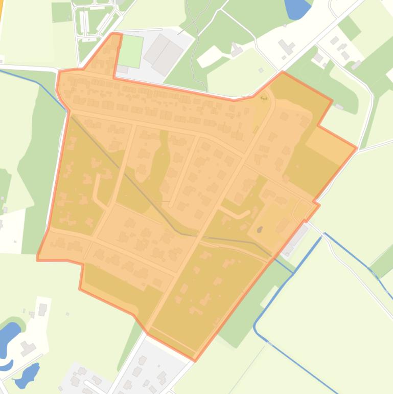 Kaart van de buurt Hasselderheide.