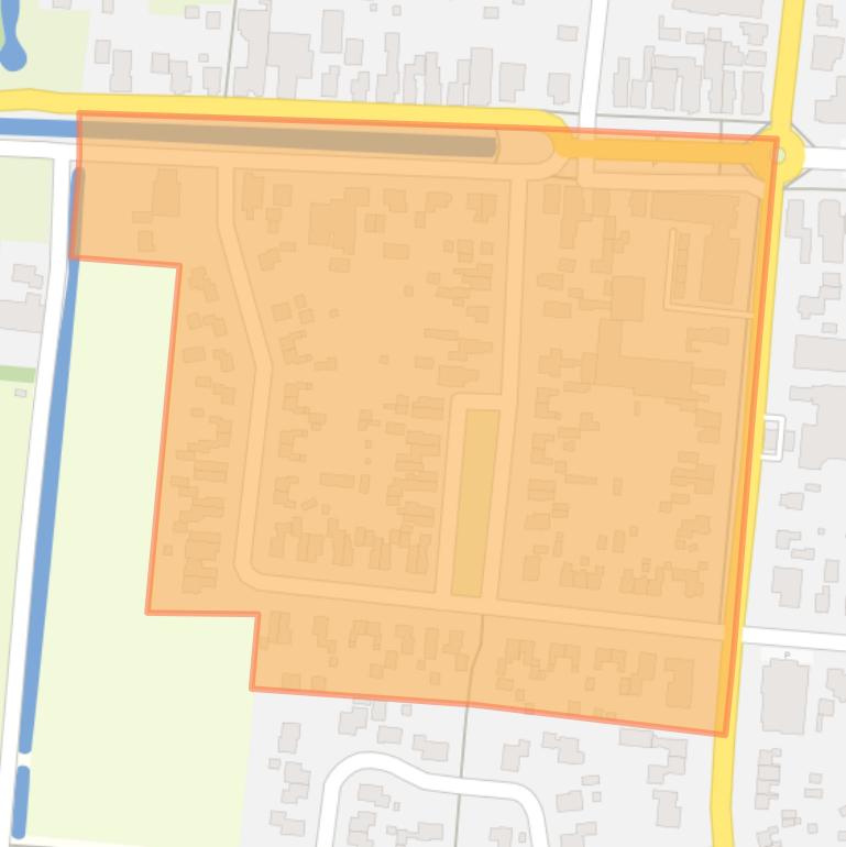 Kaart van de buurt Haulerwijk-Hoofdweg.