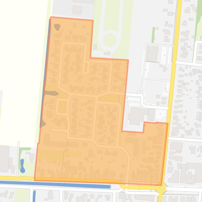 Kaart van de buurt Haulerwijk-Noord-West.