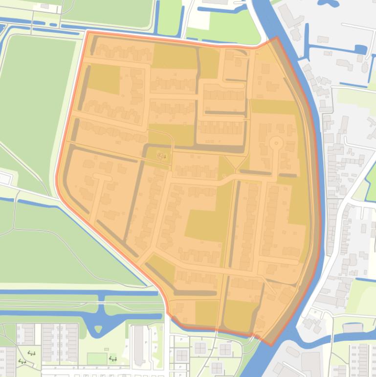 Kaart van de buurt Havankpark.