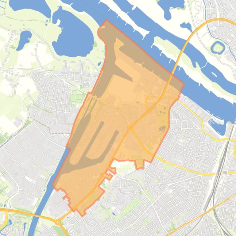 Kaart van de buurt Haven- en industrieterrein.