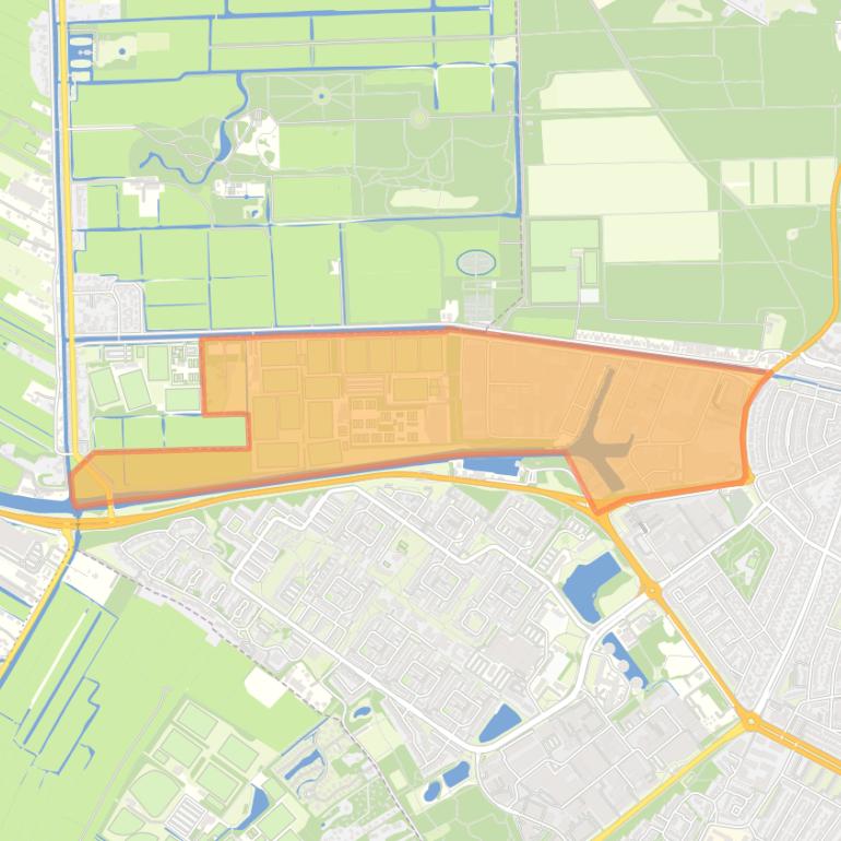 Kaart van de buurt Havenkwartier.