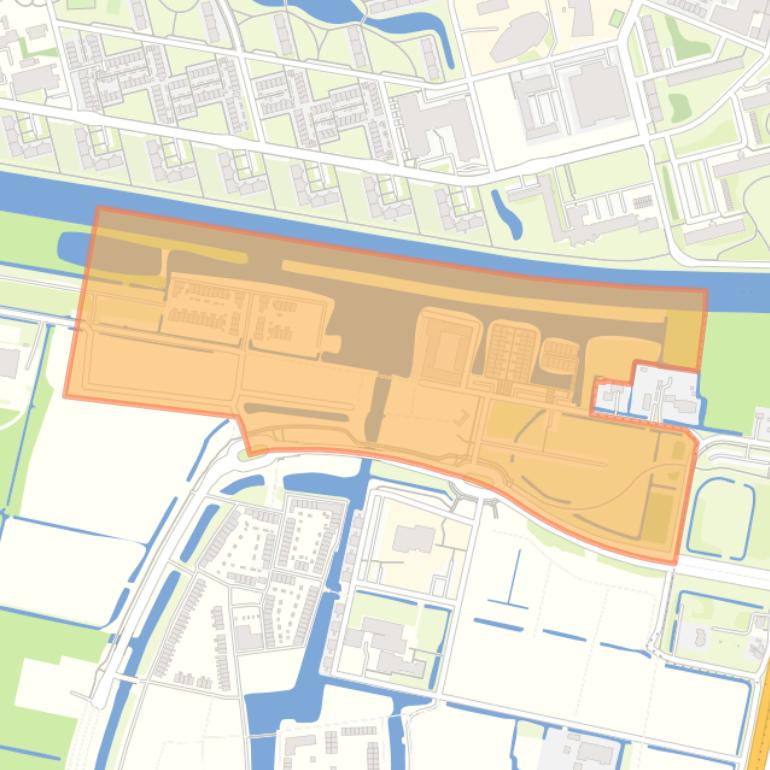 Kaart van de buurt Havenstêd.