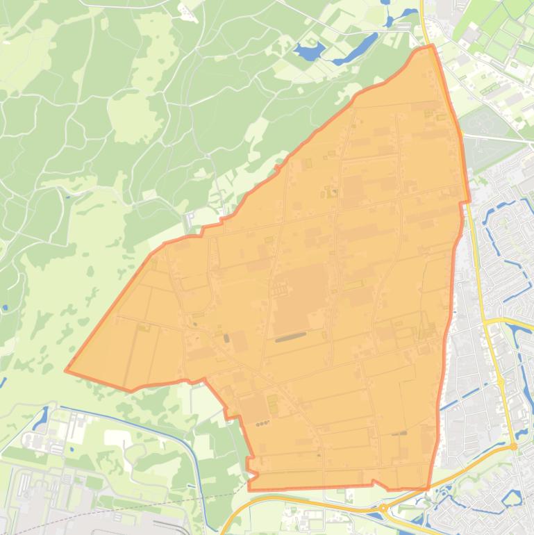 Kaart van de buurt Heemskerkerduin.