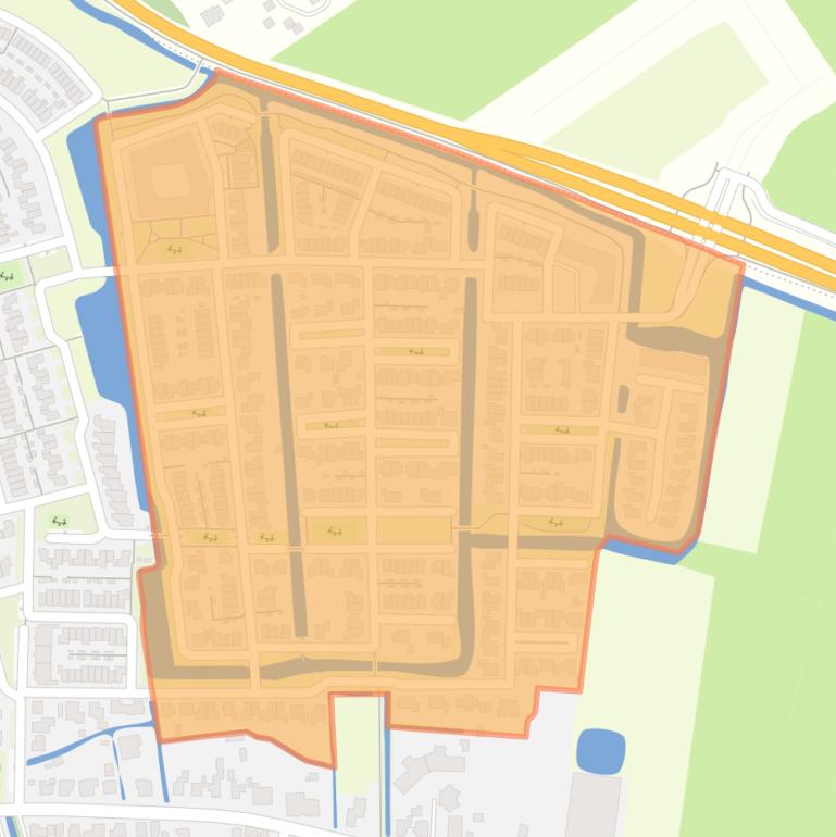 Kaart van de buurt Heerenweide.