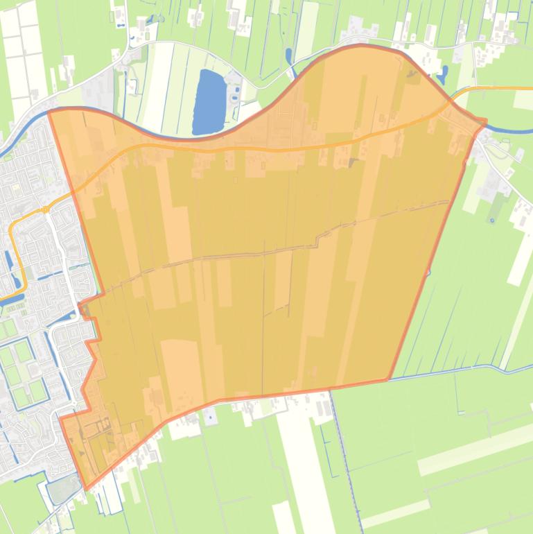 Kaart van de buurt Heeswijk.