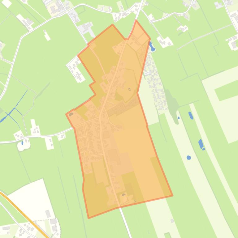 Kaart van de buurt Heetveld.