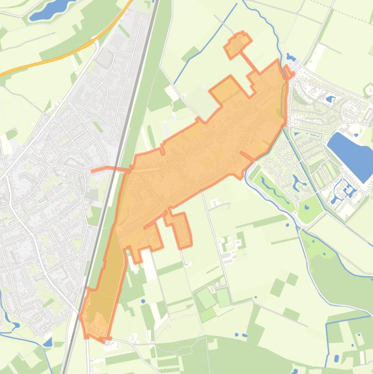 Kaart van de buurt Heide.