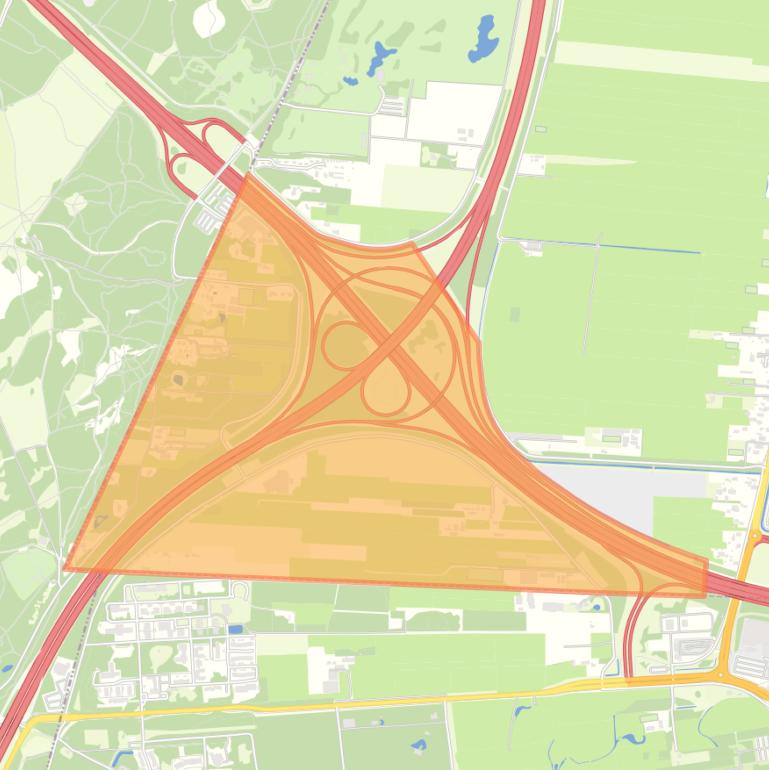 Kaart van de buurt Heidehoek.