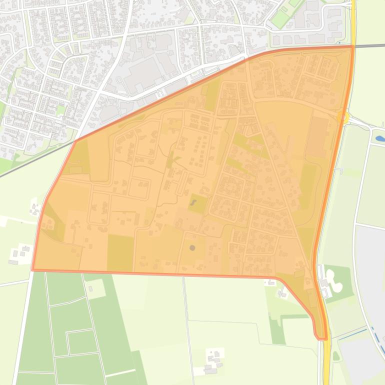 Kaart van de buurt Heideslag.