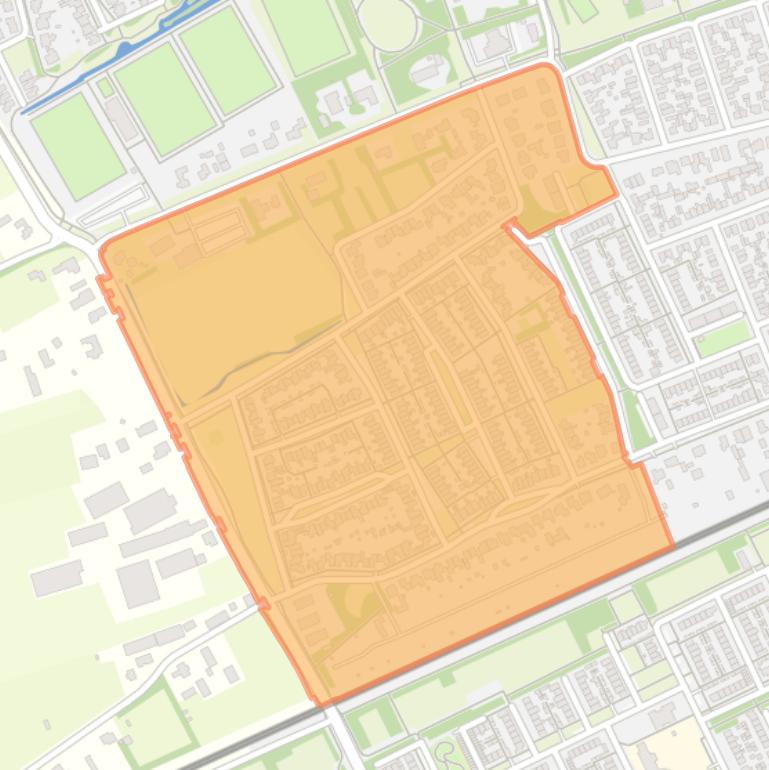 Kaart van de buurt Heihoek.