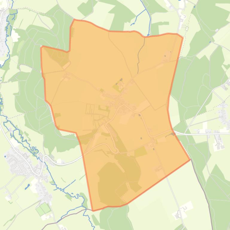 Kaart van de buurt Heijenrade.