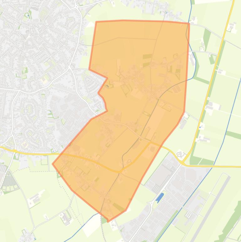 Kaart van de buurt Heikant Meemortel Bosch.