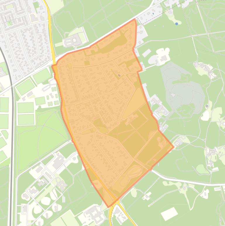 Kaart van de buurt Heilig Landstichting.
