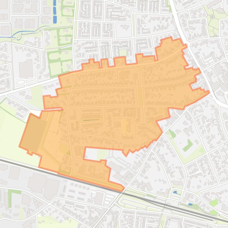 Kaart van de buurt Heilige Geest.