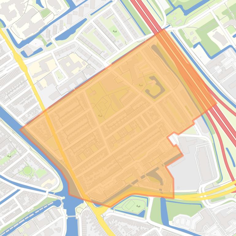 Kaart van de buurt Heilige Land.