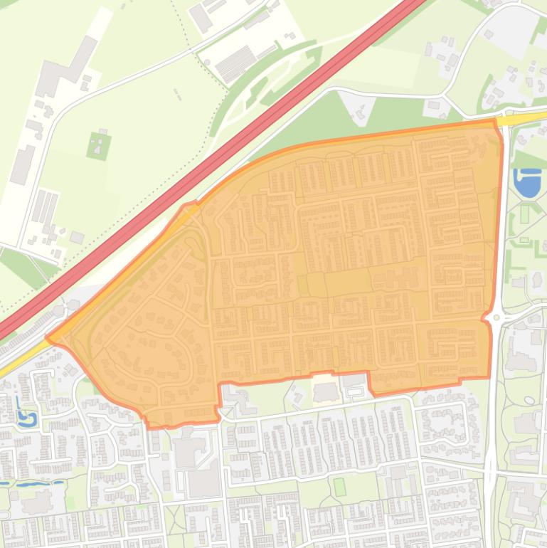 Kaart van de buurt Heilige Stoel.