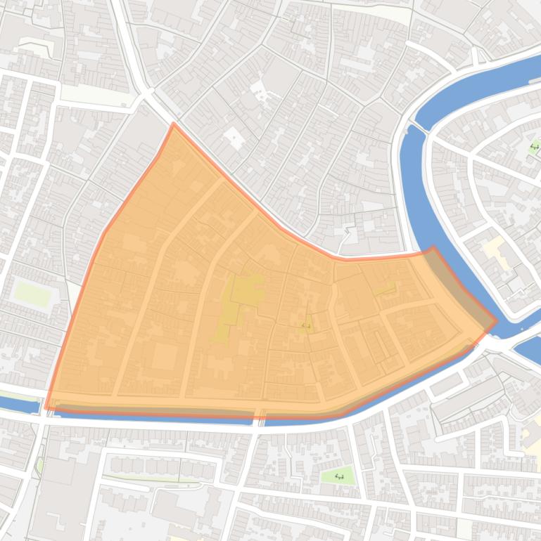 Kaart van de buurt Heiliglanden.