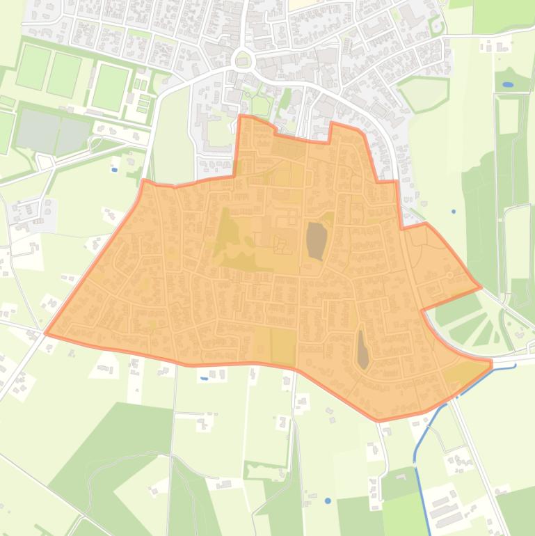 Kaart van de buurt Heino Zuid.