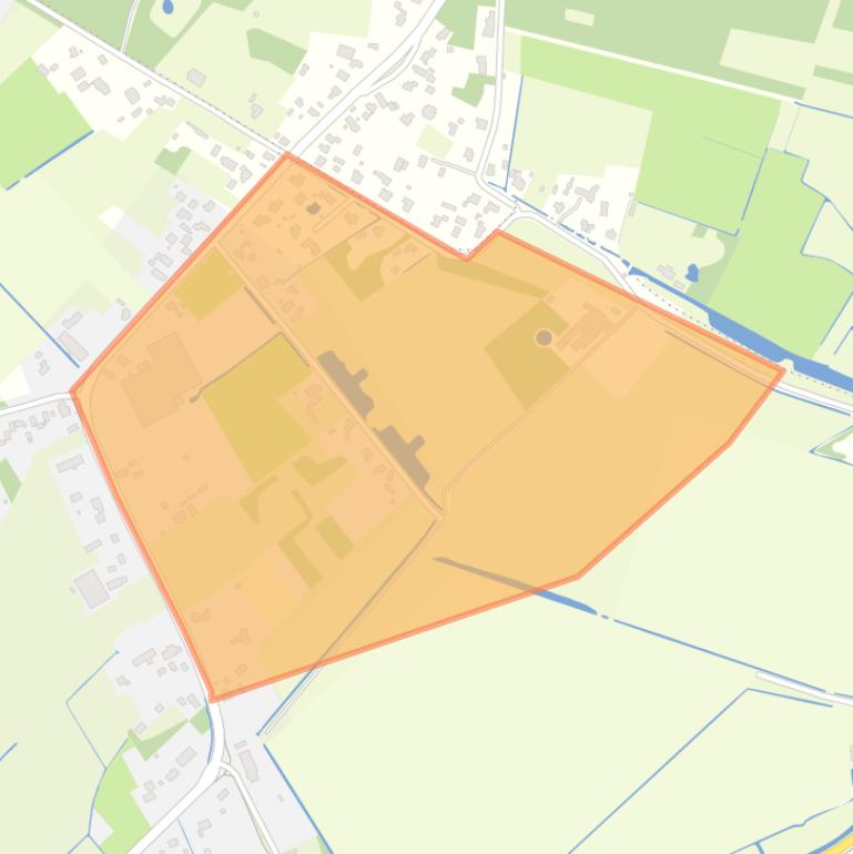 Kaart van de buurt Helhoek.