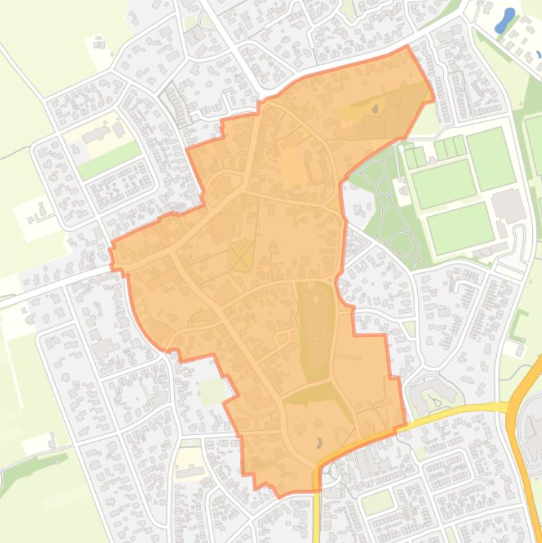 Kaart van de buurt Hellendoorn-Centrum.